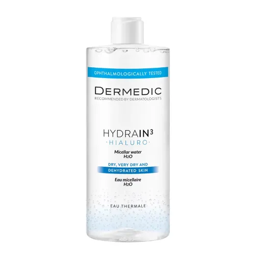 DERMEDIC Hydrain³ Hyaluro micellás víz H²O (500ml)