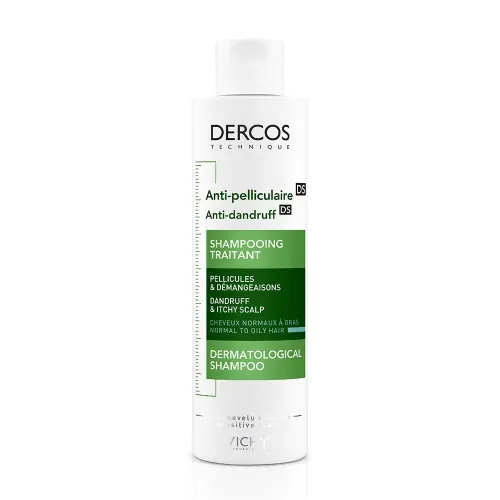 VICHY Dercos DS korpásodás elleni sampon normál és zsíros hajra (200ml)