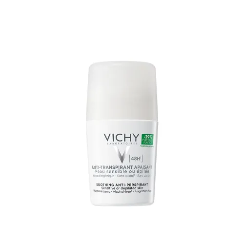 VICHY Izzadságszabályozó golyós dezodor érzékeny, epilált bőrre (50ml)