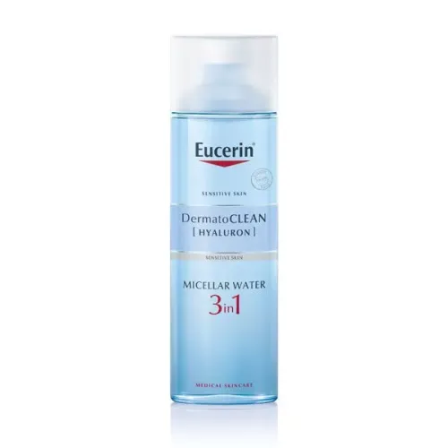 EUCERIN DermatoCLEAN {HYALURON} 3az1-ben micellás arclemosó (200ml)