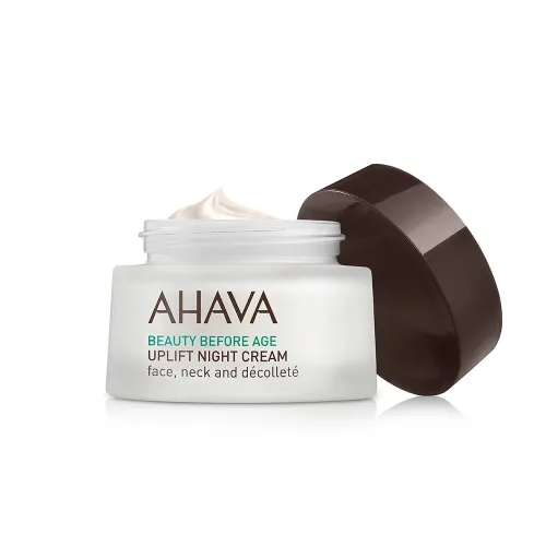 AHAVA Beauty Before Age uplifting éjszakai krém arcra, nyakra, dekoltázsra (50ml)