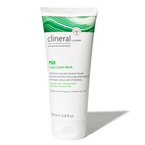 AHAVA Clineral PSO fejbőr krémmaszk pszoriázisos fejbőrre (200ml)