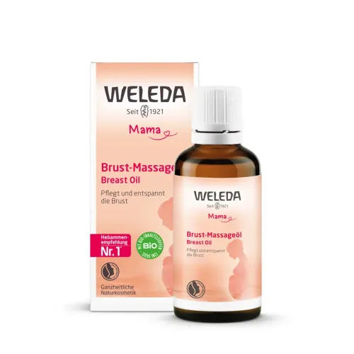 WELEDA Mellmasszírozó olaj terhes és szoptató kismamáknak (50ml)