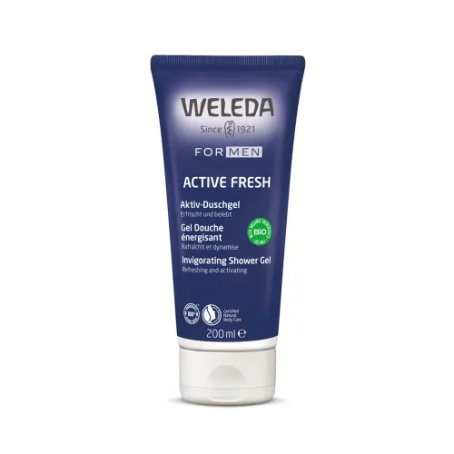 WELEDA Férfi aktív frissítő tusfürdő (200ml)