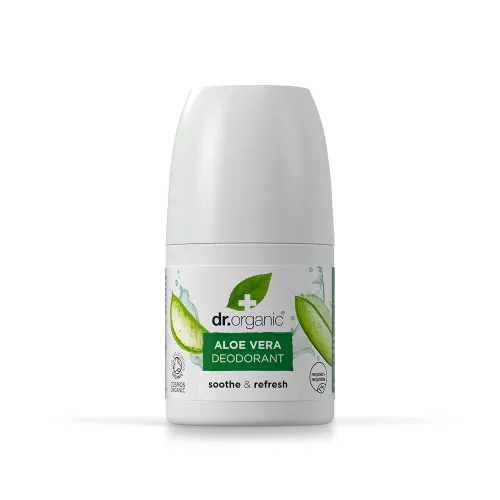 DR. ORGANIC Alumíniummentes golyós dezodor bio Aloe verával (50ml)