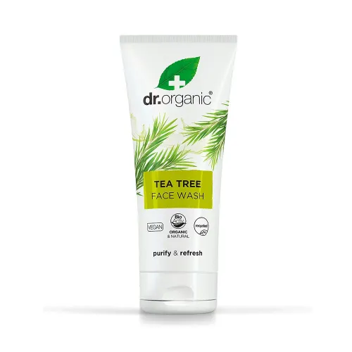 DR. ORGANIC Bio Teafa arclemosó (200ml)
