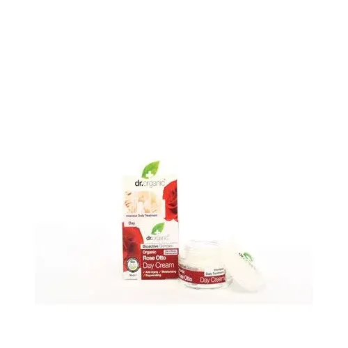 DR. ORGANIC Bio Rózsaolajos nappali arckrém (50ml)