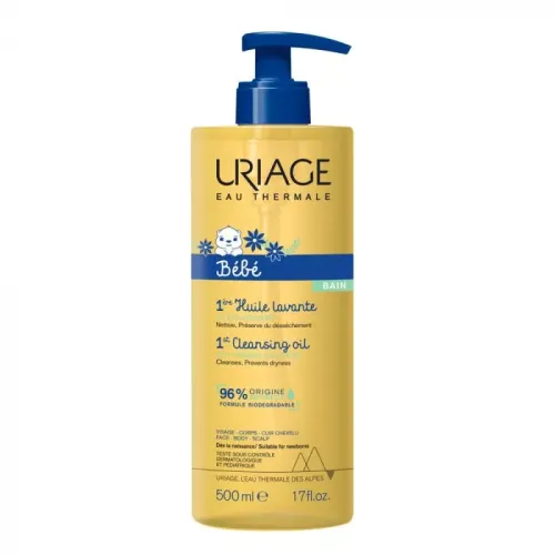 URIAGE Baba olajos fürdető / tusfürdő (500ml)