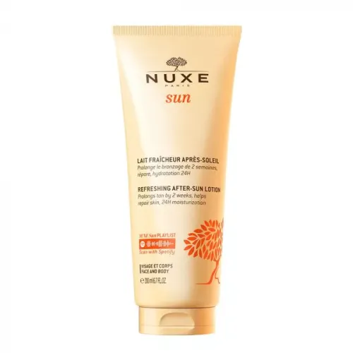 NUXE Sun napozás utáni frissítő testápoló arcra és testre (200ml)