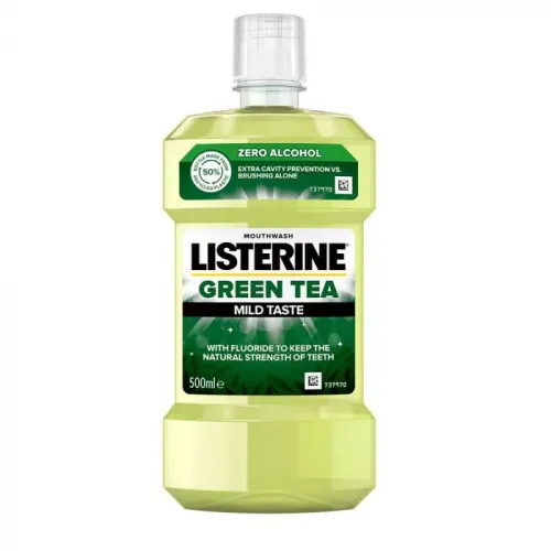 LISTERINE Green tea Mild Taste szájvíz (500ml)