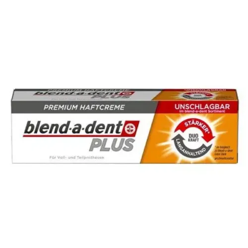 Blend-a-dent Műfogsorrögzítő krém Prémium Plus Duo (40g)
