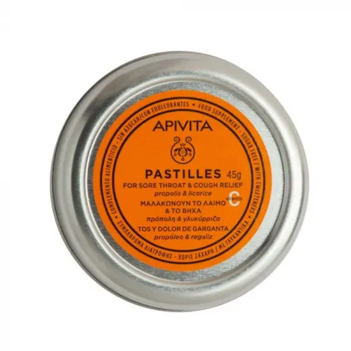 APIVITA Pasztilla édesgyökér-ánizs ízű (45g)