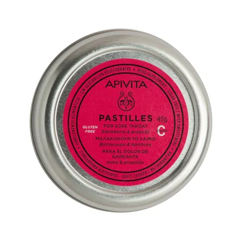 APIVITA Pasztilla szeder ízű (45g)