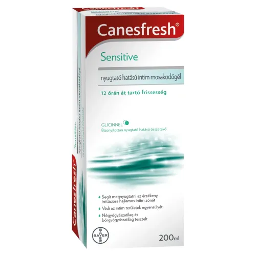 CANESFRESH Sensitive nyugtató hatású intim mosakodógél (200ml)