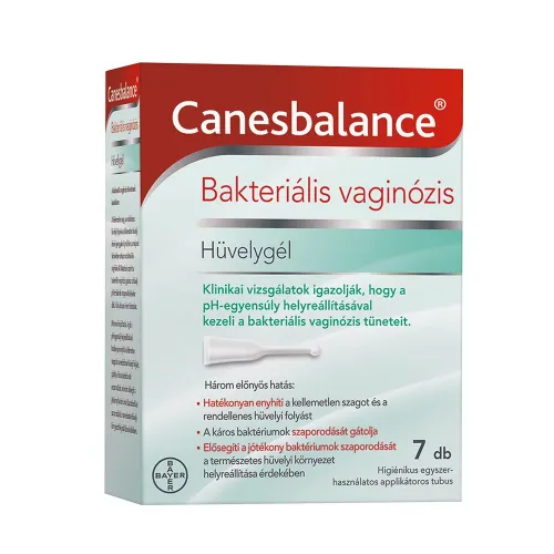 CANESBALANCE bakteriális vaginózis (BV) hüvelygél (7db)