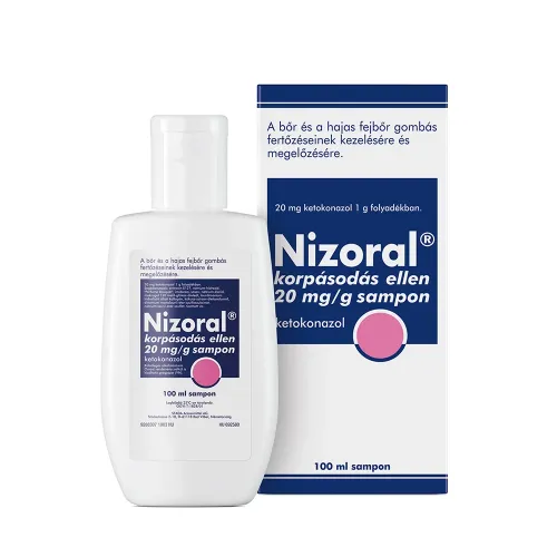 NIZORAL®  20 mg/g sampon korpásodás ellen (100ml)
