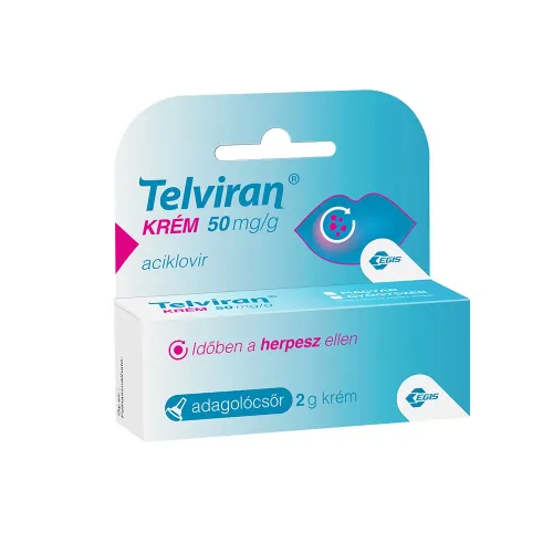 TELVIRAN 50 mg/g krém (2g)