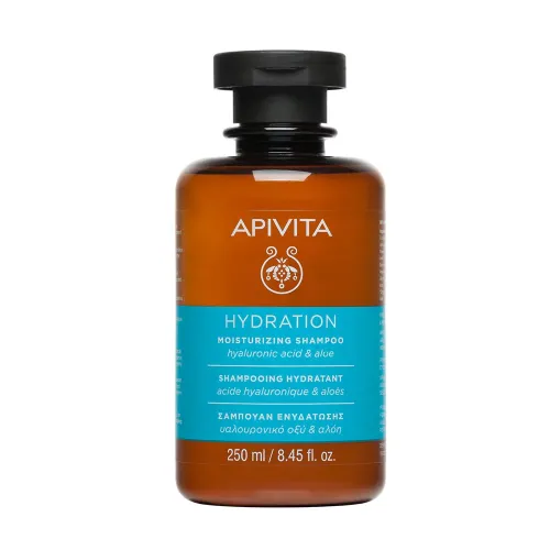 APIVITA Sampon hidratáló normál hajra (250ml)