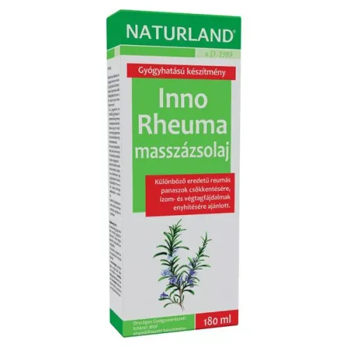 NATURLAND Inno Rheuma masszázsolaj (180ml)