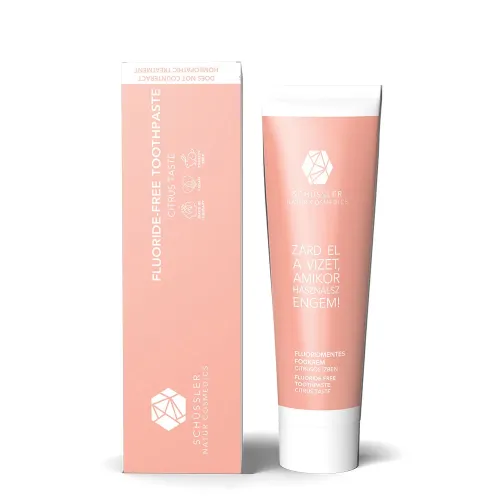 SCHÜSSLER Natur fluoridmentes fogkrém citrusos ízben (75ml)